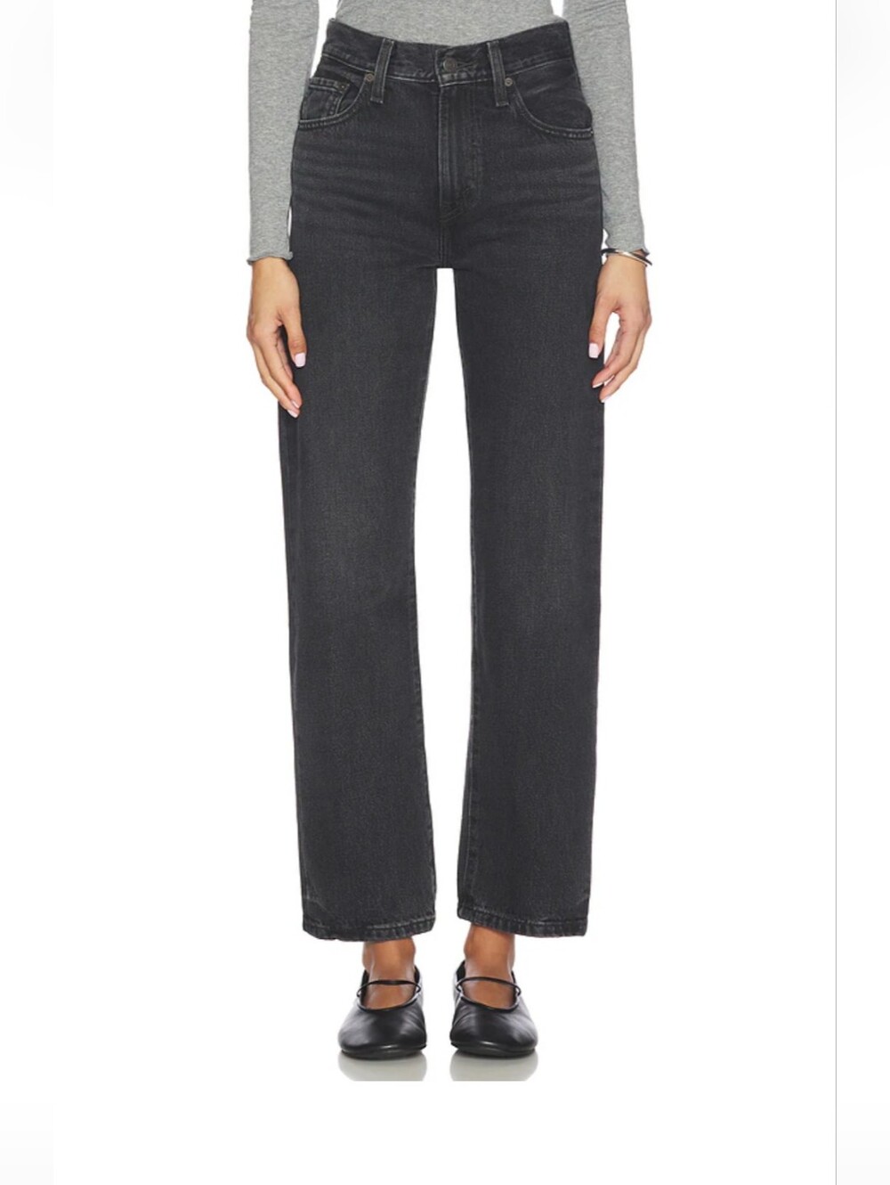 Levi's Easy Dad Jeans in Rebel Edge